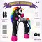 11 Ft Giant Halloween Inflatables Unicorn Arch Decorations,Built in LED Lights(Multicolor)
